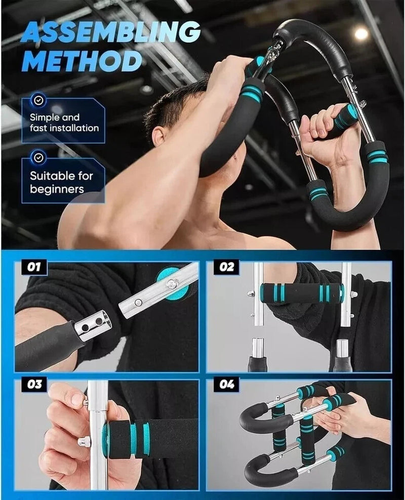 Twister Arm Trainer 40-100Lb Adjustable Chest Workout Equipment Arm Trainer Twis