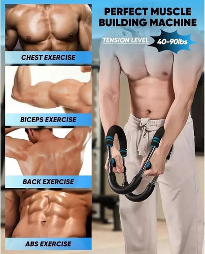 Twister Arm Trainer 40-100Lb Adjustable Chest Workout Equipment Arm Trainer Twis